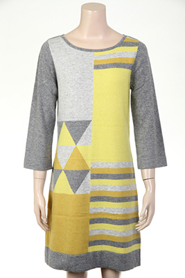12gg Intarsia Dress