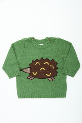 5gg Intarsia Hedgehog Jumper