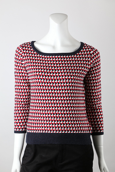 12gg Jacquard Allover Jumper