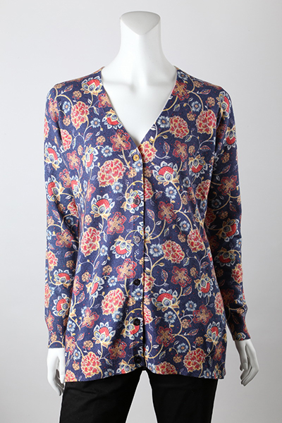 12gg Digitial Print Allover Cardigan
