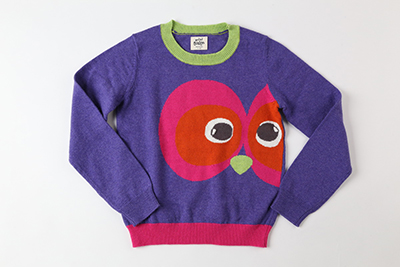 12gg Intarsia Front Jumper