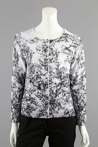 12gg Print Allover Cardigan