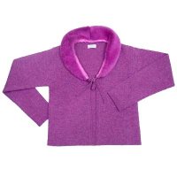Sell 7GG Fur shawl collar long sleeves jersey cardigan