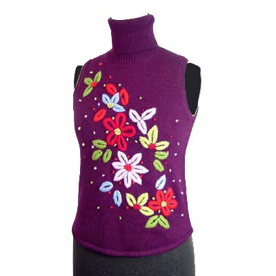 Sell 7GG Turtle neck jersey vest