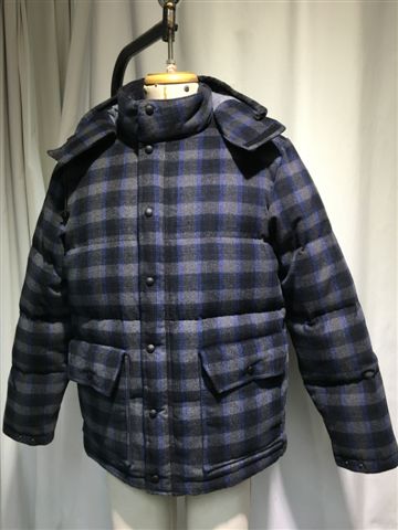 WOVEN DOWN JACKET