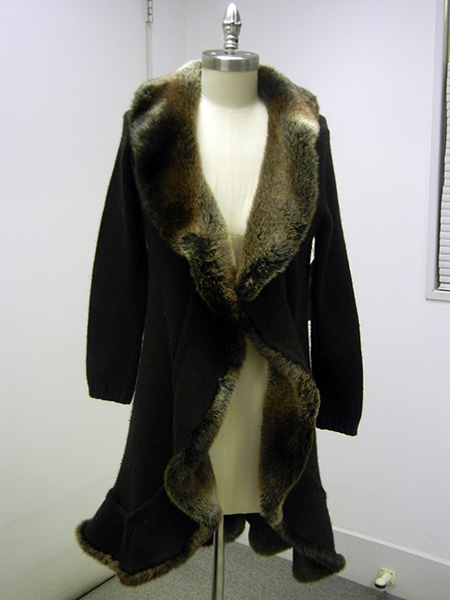 Ladies' Lambswool Knitted Coat