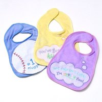Infant's 100% Cotton Knitted Bibs