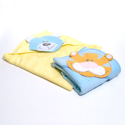 Infant's 100% Cotton Knitted Towels