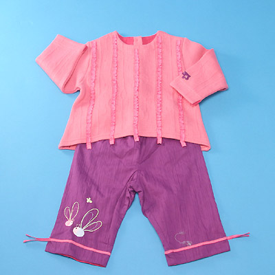 Baby's Pullovers and Woven Trousers