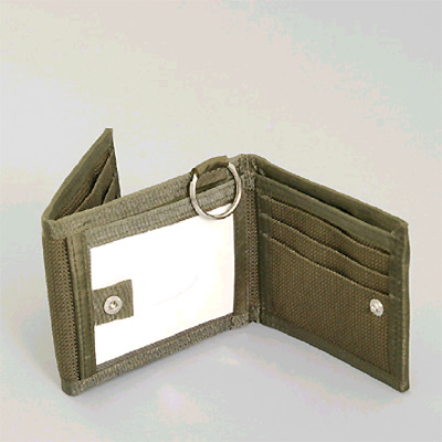 Nylon Tri-Fold Wallet