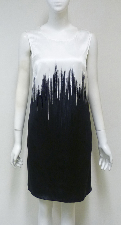 Ladies Printed Sleeveless Woven Dress