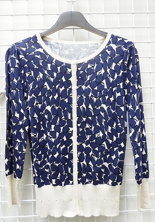 14GG Printed Cardigan