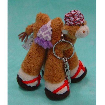 10cm long let camel keychain