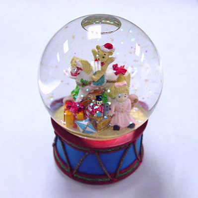 X'mas Glass Waterball Musical