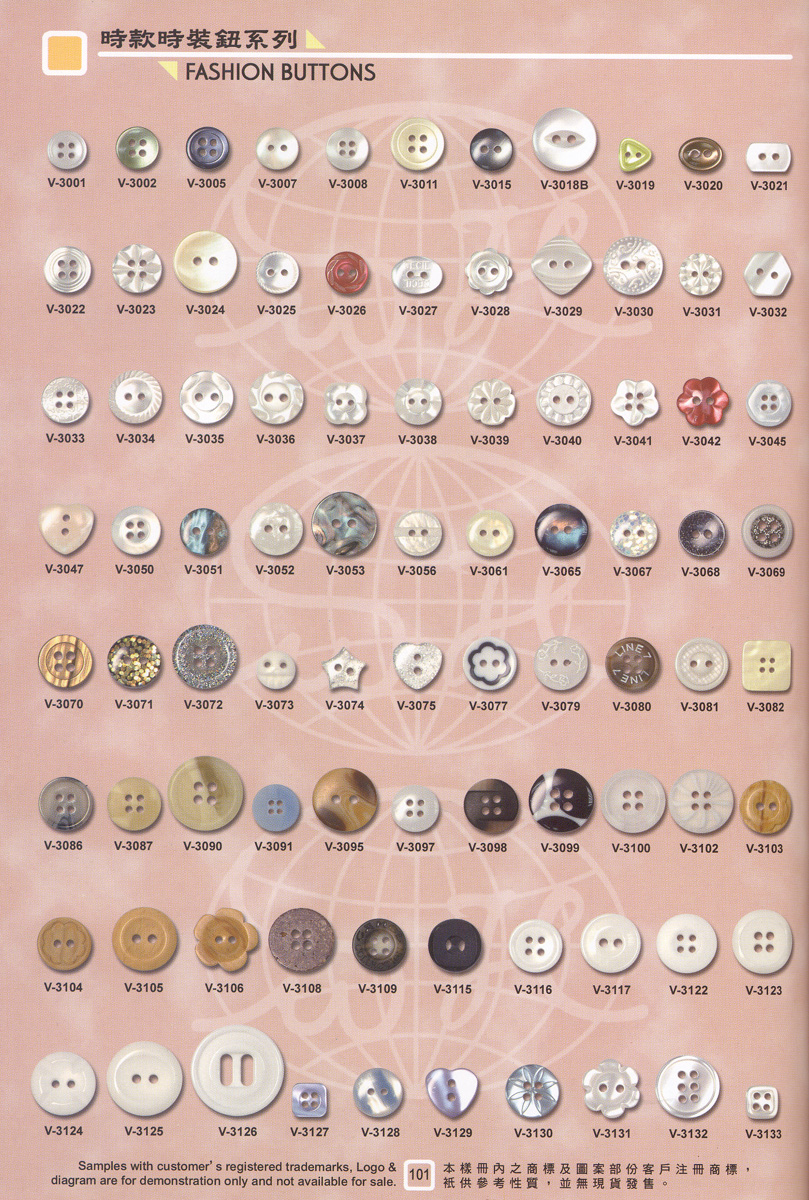 Fashion Buttons (New Style)