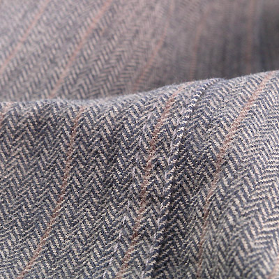 Sell 100% Cotton Woven Dyed Y/D Peach Herringbone Twill