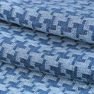 Sell 70% Cotton 30% Polyester Woven Y/D Dobby Denim