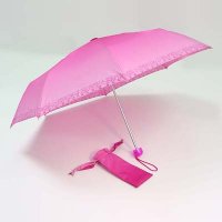 Sell 42 inches arc. 21 inches x 8 ribs manual aluminum super mini folding umbrella