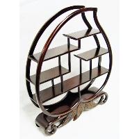 Plum Shape Curio Stand