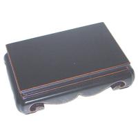 Rectangular Stand Decorated With Carved Caltrop Pattern Feet
