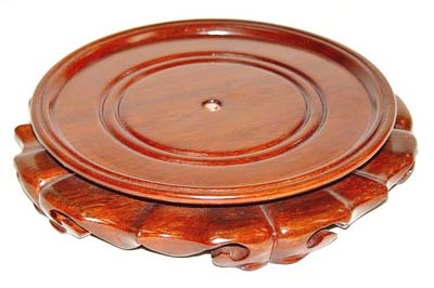 Carved Round Base