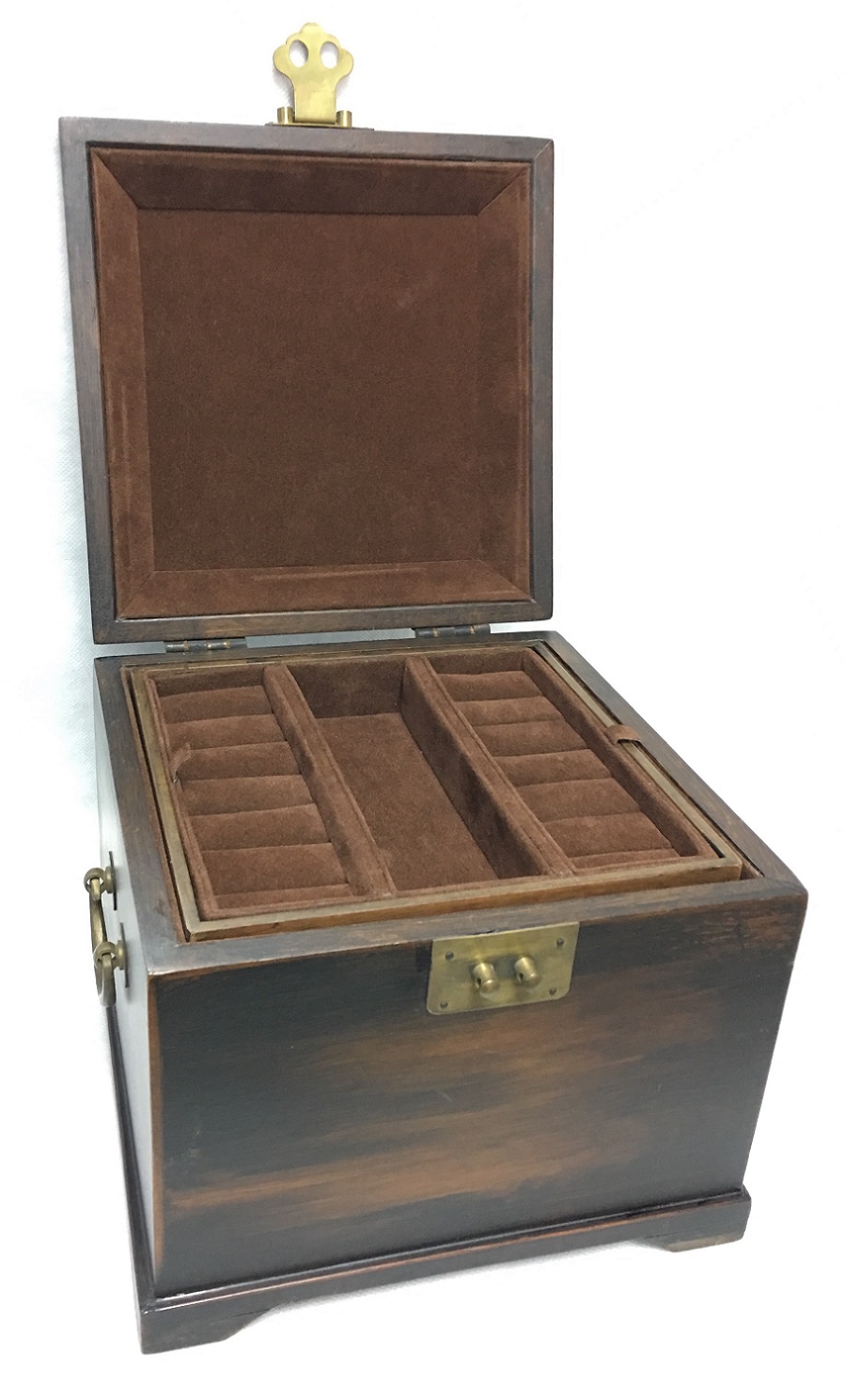 Sell Wooden Jewellery Box With A Rmovable Tray (Item# PF127B)