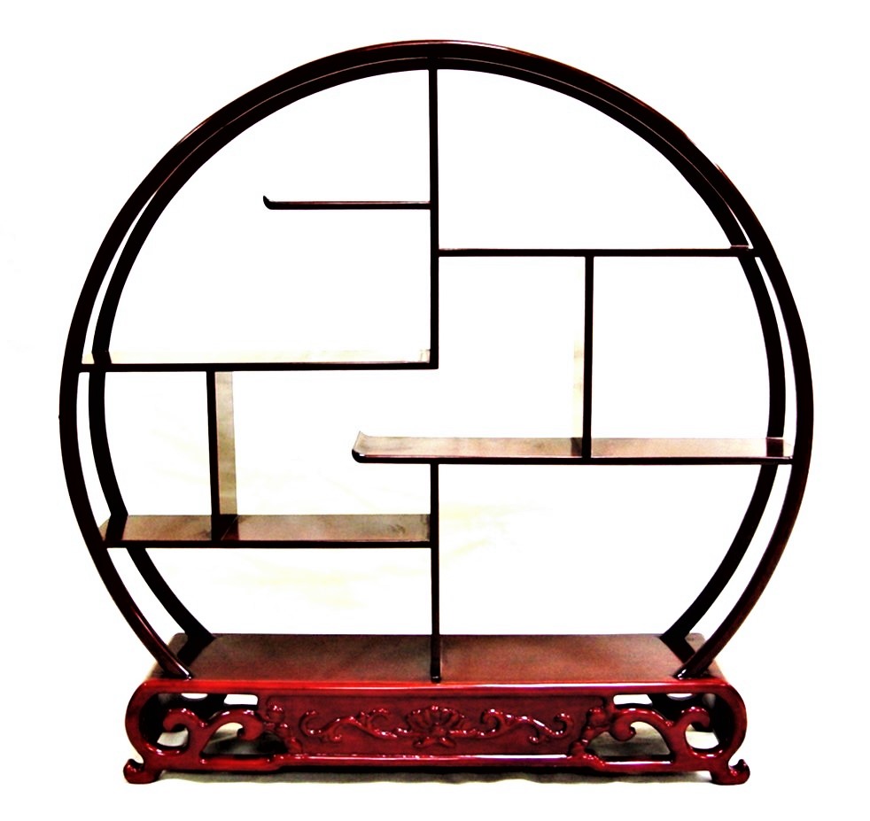 Sell Classical Round Curio Display Stand (Item# PB109)
