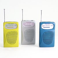 AM/FM Slim Pocket Radio