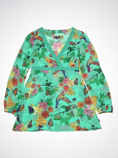 Poly Chiffon Printed Dress