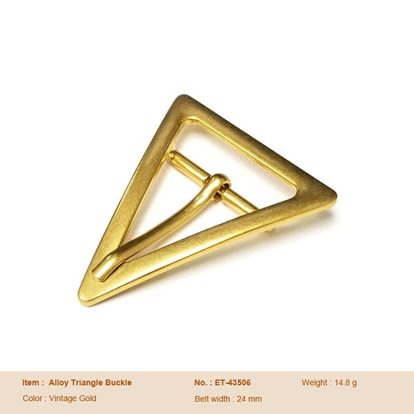 Alloy Triangle Buckle