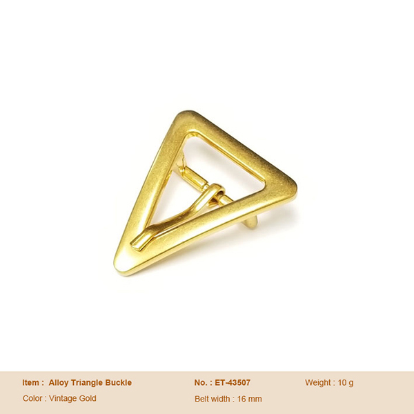 Alloy Triangle Buckle
