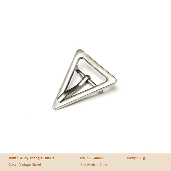 Alloy Triangle Buckle