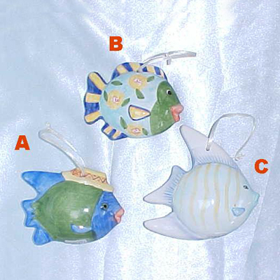 Tropics Fish Ornament