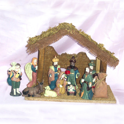 Set of 11 pcs Nativity set