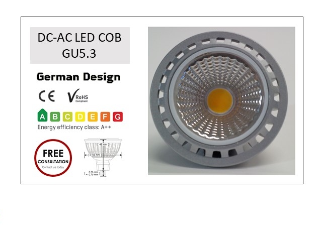 LED Spot - COB GU5.3