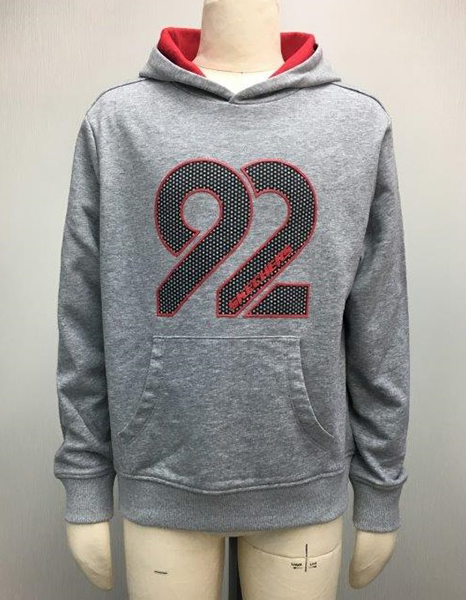 Boys Long Sleeve Pop-Over Hoodie