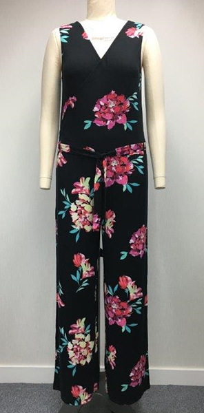 Wrap Top Jumpsuit