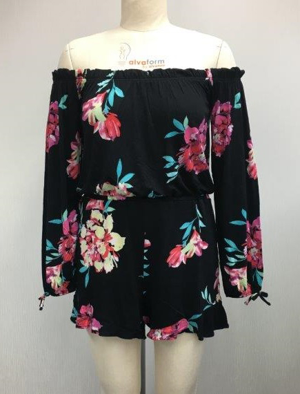Off The Shoulder Playsuit