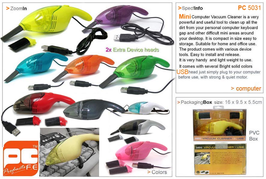 Mini Computer Vacuum Cleaner USB