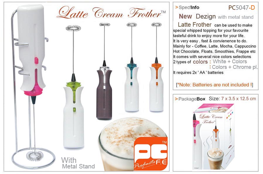 Latte Cream Frother withMetal Stand TM