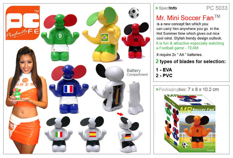 Mr. Mini Soccer Fan TM