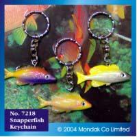 Blue Stripe Snapper Keychain