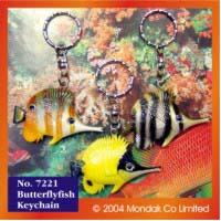 Longnose Butterfly Fish Keychain