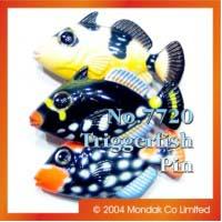 Clown Triggerfish Pin