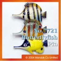 Longnose Butterflyfish Pin