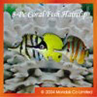 3-pc Coral Fish Hairclip