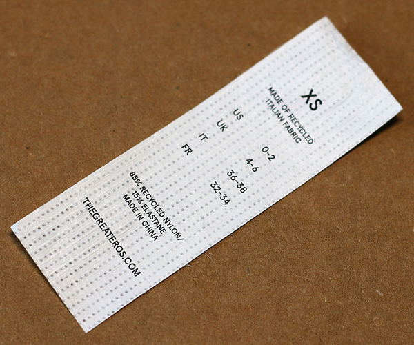 Printed Labels