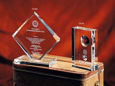 Crystal Trophies