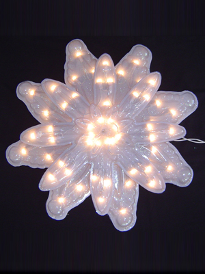 19 inches Snowfalke Hanger, clear