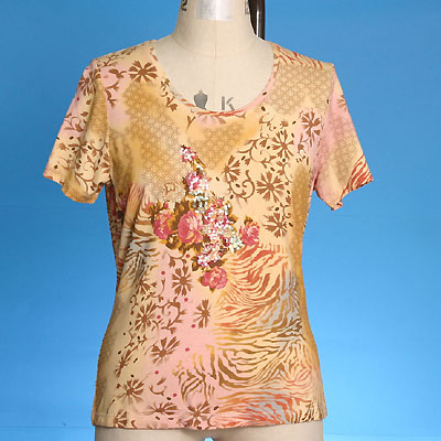 Sell LADIES SHORT SLEEVE T-SHIRT